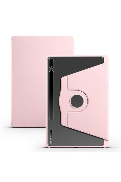 HEPTEKİLETİŞİM Samsung Galaxy Tab S7 Fe Lte - S7 Plus S8 Plus Kılıf Kalemlikl...