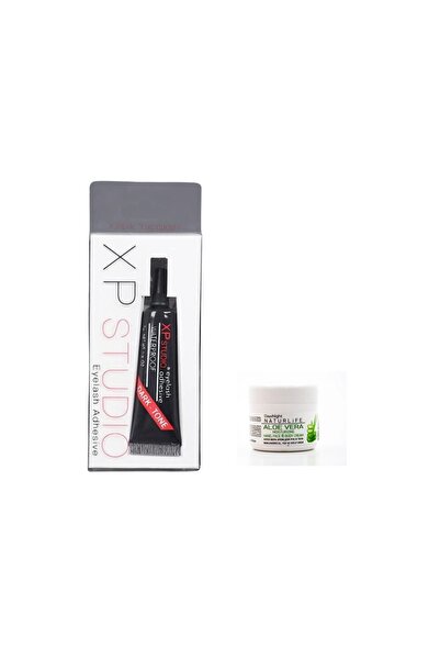 XP Siyah Takma Kirpik Yapıştırıcısı Ve Krem