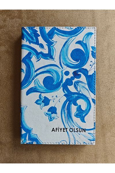 ankara menü (1 piece) 13x21 Box, Leather Account Receipt Pad, Printed Change Box, Ticket