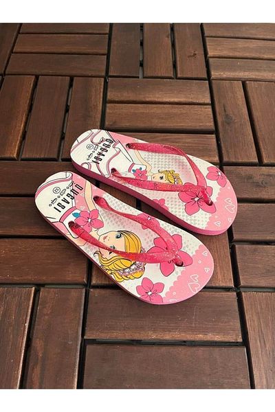 Behtah Kundura Girl Child Princess Flip Flops Beach Pool Beach Sand
