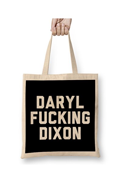 Baskı Dükkanı Daryl jebeni Dixon tkanina Torba duga Sa ručkom