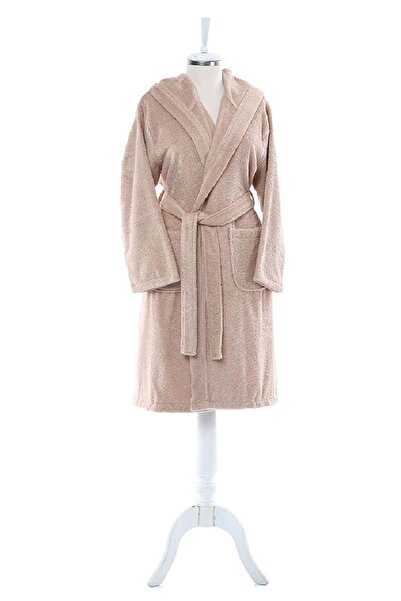 Özdilek Battal Boy Tek Bornoz Kapşonlu-classic Bej (3xl Beden)