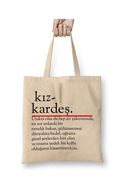 Baskı Dükkanı Sestra Cloth Torba Duga Sa ručkom