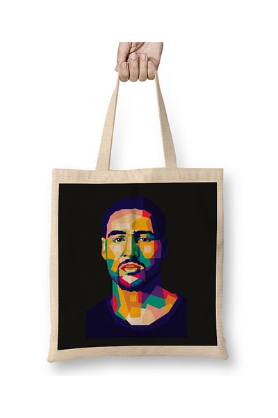 Baskı Dükkanı Υφασμάτινη τσάντα Klay Thompson με μακριά λαβή