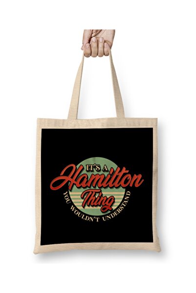Baskı Dükkanı Slatka torba "To je Hamilton stvar koju ne bi razumeo" Torba du...