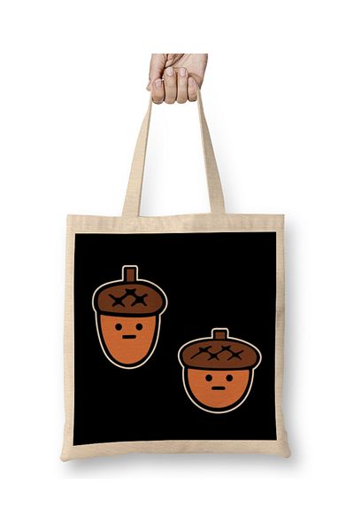 Baskı Dükkanı Bts Bt21 Shooky The Cookie Geantă cu mâner lung
