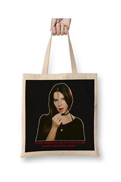 Baskı Dükkanı Lana Del Rey Lust For Life Tkanina Torba Duga Sa ručkom