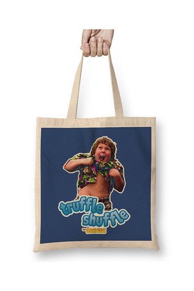 Baskı Dükkanı Υφασμάτινη τσάντα Goonies Truffle Shuffle με μακριά λαβή