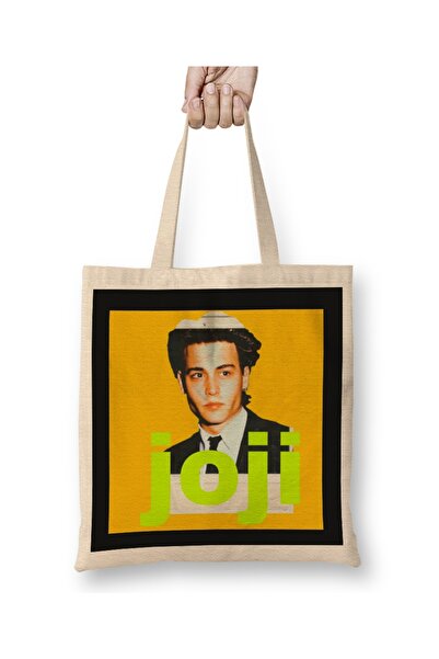 Baskı Dükkanı Джонні Депп Young Snd Awesome Сумка без ручок з довгими ручками