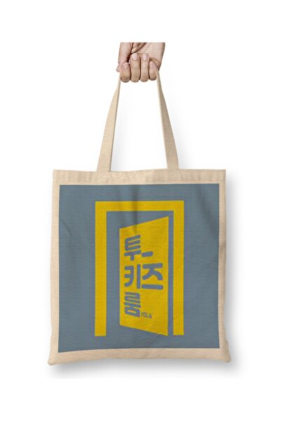 Baskı Dükkanı Kpop Stray Kids Tkanina za dečiju sobu Torba dugačka Sa ručkom