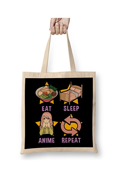 Baskı Dükkanı Slatka Jedite Spavajte Anime Ponavljajte Smešna Anime Opsednuta...