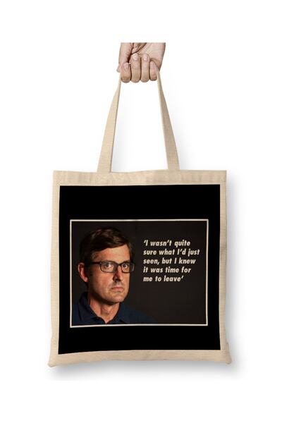 Baskı Dükkanı Louis Theroux citat: Znao sam da je vreme da odem Bez Torba Lon...
