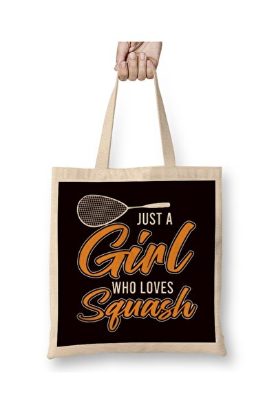 Baskı Dükkanı Дівчина, яка любить гравця в сквош, матч на критому тенісному к...