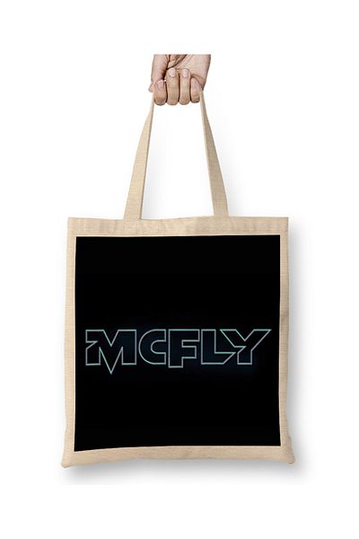 Baskı Dükkanı Mcfly 02 υφασμάτινη τσάντα μακριά λαβή
