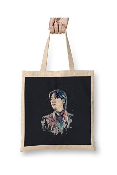 Baskı Dükkanı Bts Suga Bts Bangtan Boys Tkanina Torba Duga Sa ručkom