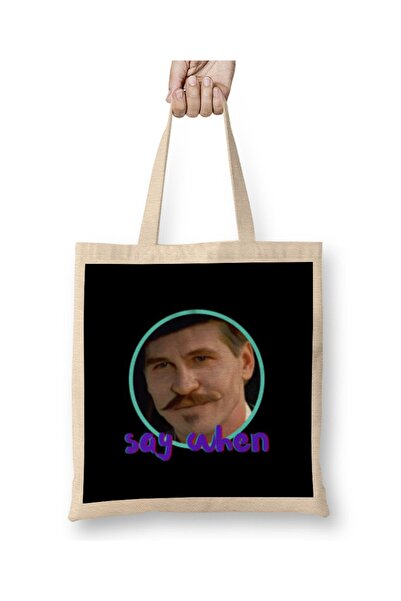 Baskı Dükkanı Reci kada MEME tkanina Torba duga Sa ručkom