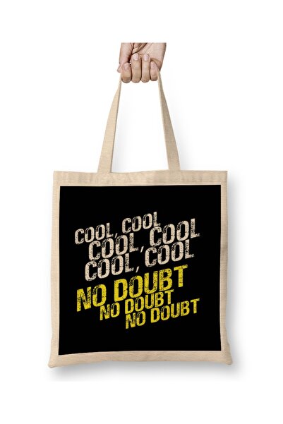 Baskı Dükkanı Brooklyn 99 Cool No Doubt tkanina Torba duga Sa ručkom
