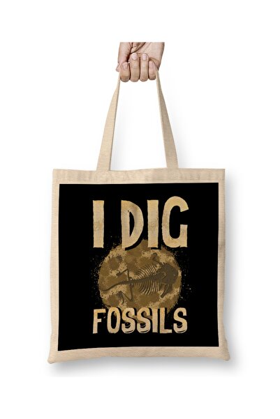 Baskı Dükkanı Smešno, ja kopam fosile Paleontologija Igra reči Dinosaur tkani...