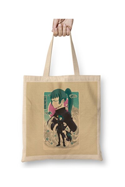 Baskı Dükkanı Jujutsu Kaisen Mushae Inumaki tkanina Torba duga Sa ručkom