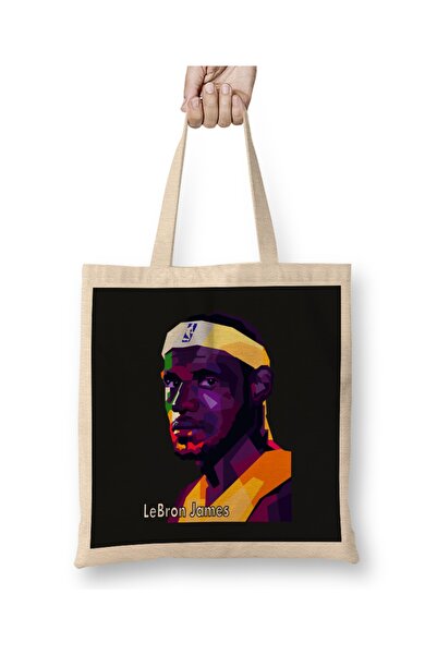 Baskı Dükkanı Lebron James 01 Tkanina Torba Duga Sa ručkom