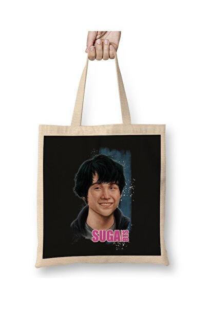Baskı Dükkanı Bts Suga 03 Tkanina Torba Duga Sa ručkom