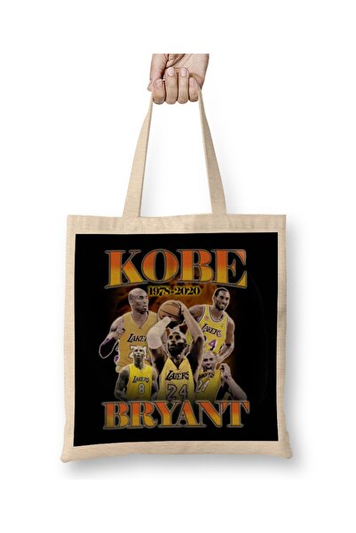 Baskı Dükkanı Kobe Bryant Bootleg tkanina Torba duga Sa ručkom