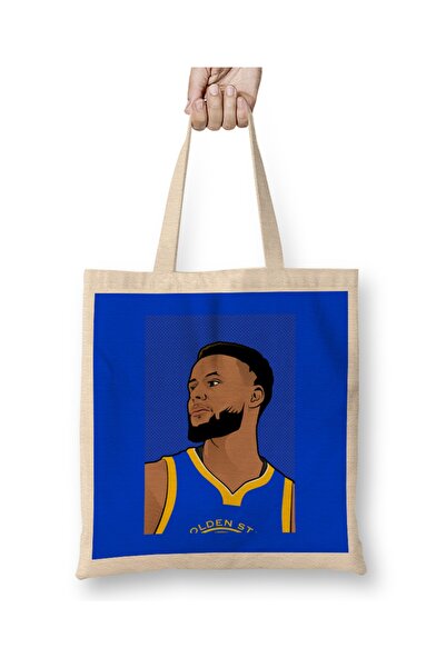 Baskı Dükkanı Steph Curry tkanina Torba duga Sa ručkom