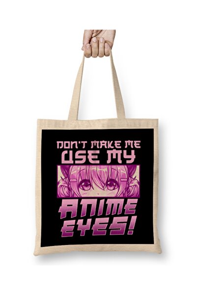 Baskı Dükkanı Slatko i smešno Ne teraj me da koristim svoje anime oči Krpa To...