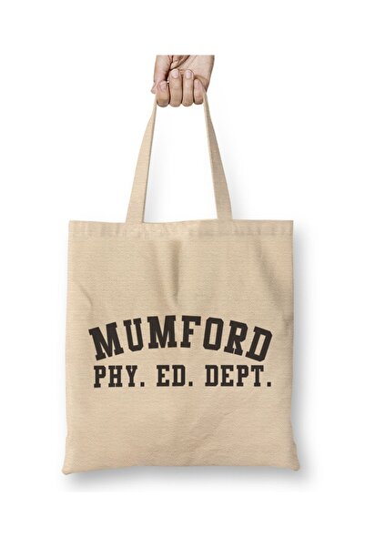 Baskı Dükkanı Mumford Fizičko obrazovanje Beverly Hills Cop Tkanina Torba Dug...