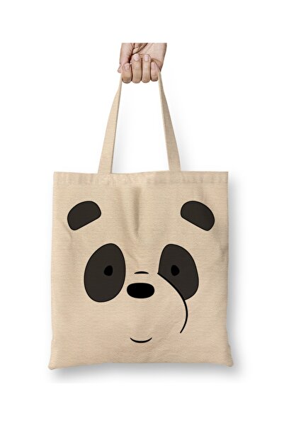 Baskı Dükkanı We Bare Bears krpa za lice sa ledenim medvedima Torba duga Sa r...