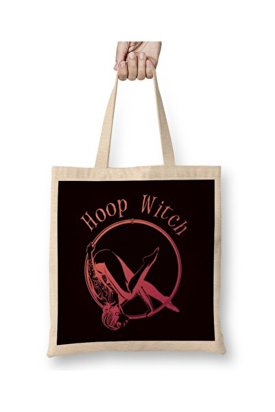 Baskı Dükkanı Hula Hoop Vještica Fitnes Sport Trening Hooping Hula Hooper Tka...