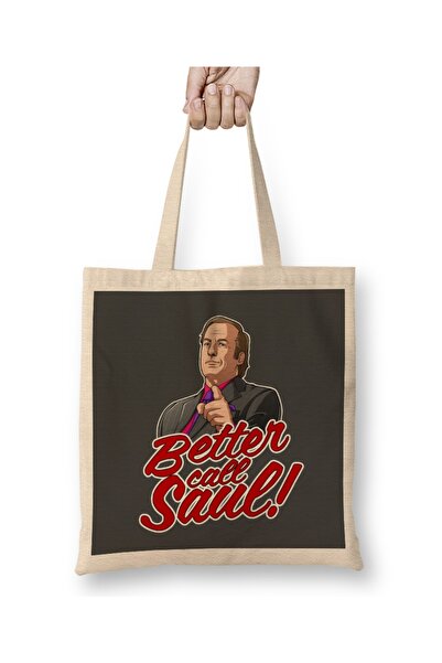 Baskı Dükkanı Better Call Saul 02 Tkanina Torba Duga Sa ručkom