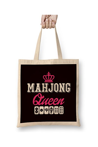 Baskı Dükkanı Mahjong Princess Player Board Game Mah-Jongg China Solitaire Be...