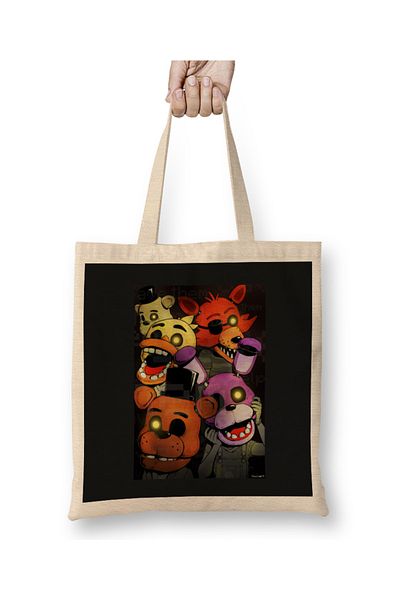 Baskı Dükkanı Geantă Fnaf You Can't Tote cu mâner lung