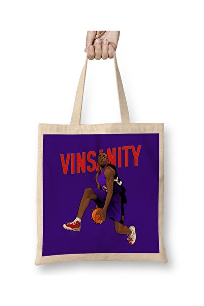 Baskı Dükkanı Vince Carter To je Vinsanity tkanina Torba dugačka Sa ručkom