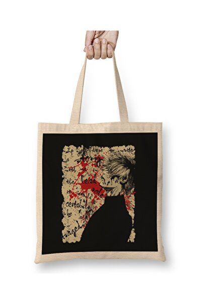 Baskı Dükkanı Tokyo Ghoul Kaneki Citat Tkanina Torba Duga Sa ručkom