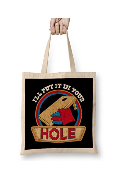 Baskı Dükkanı Ti se šućkaš u Cornhole igri Slatko i smešno Staviću ti to u ru...