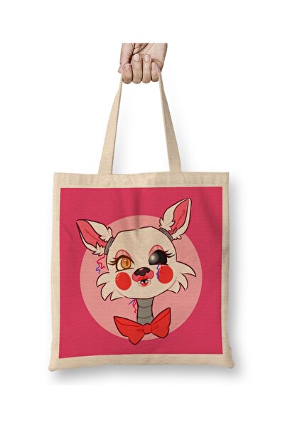 Baskı Dükkanı Fnaf Mangle 01 Tkanina Torba Duga Sa ručkom