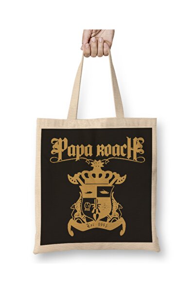 Baskı Dükkanı Tkanina sa logotipom Papa Roach Torba duga Sa ručkom