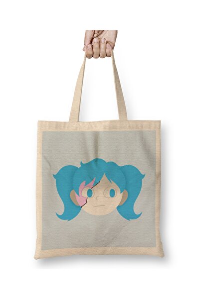 Baskı Dükkanı Sakuya Izayoi Touhou tkanina Torba duga Sa ručkom