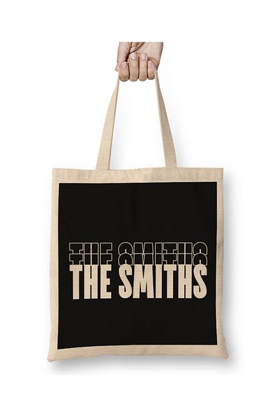 Baskı Dükkanı The Smiths 04 υφασμάτινη τσάντα με μακριά λαβή