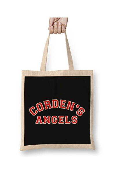 Baskı Dükkanı One Direction Corden's Angels Cloth Torba Long Sa ručkom