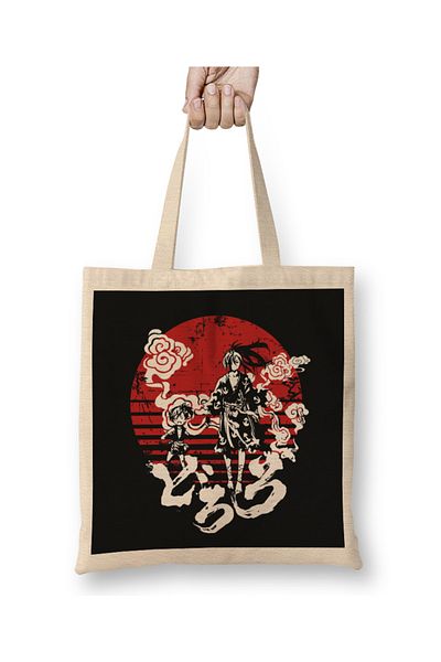Baskı Dükkanı Anime Dororo υφασμάτινη τσάντα με μακριά λαβή