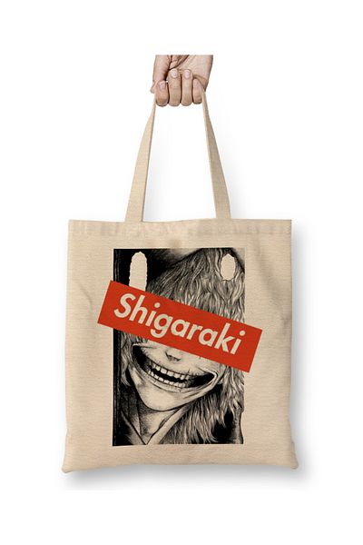 Baskı Dükkanı Shıgarakıxsupreme My Hero Academia υφασμάτινη τσάντα με μακριά λαβή