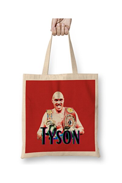 Baskı Dükkanı Tkanina Tyson Fury Torba duga Sa ručkom