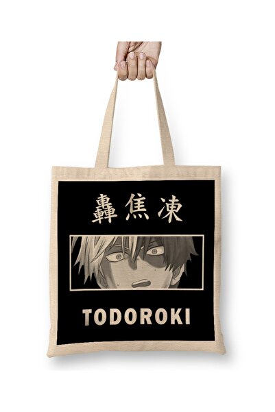 Baskı Dükkanı Shouto Todoroki tkanina Torba duga Sa ručkom