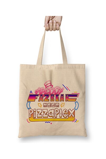 Baskı Dükkanı Freddy - Five Nights At Freddy's Cloth Torba Long Sa ručkom