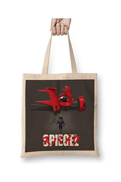 Baskı Dükkanı Cowboy Bebop tkanina za ogledala Torba duga Sa ručkom