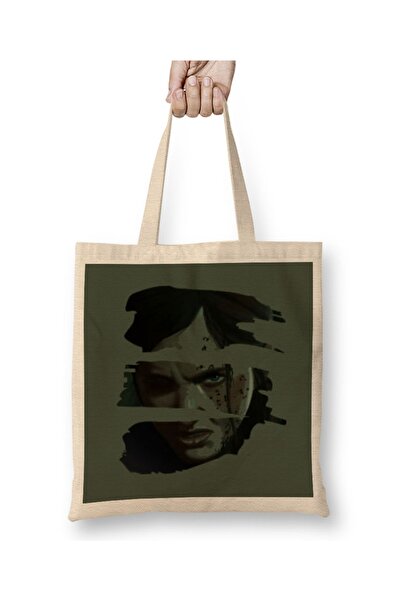 Baskı Dükkanı The Last Of Us tkanina Torba duga Sa ručkom