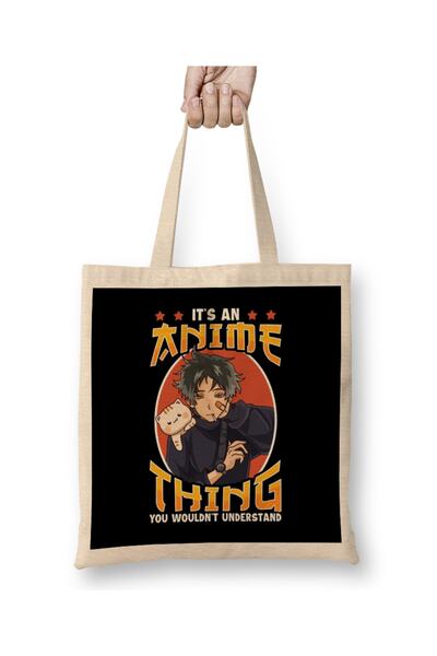 Baskı Dükkanı To je anime stvar koju ne biste razumeli Kawaii odeća Torba dug...